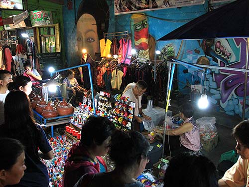 Night market, Chiang Mai.