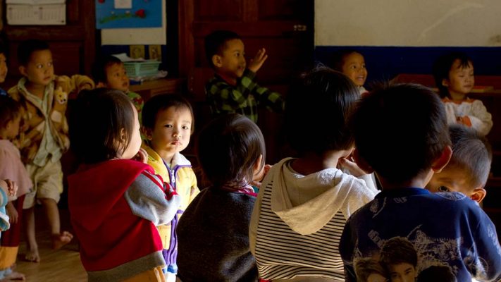 Children school in Mae Hong Son.